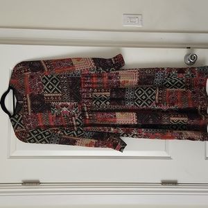 Zara vintage vibes midi dress